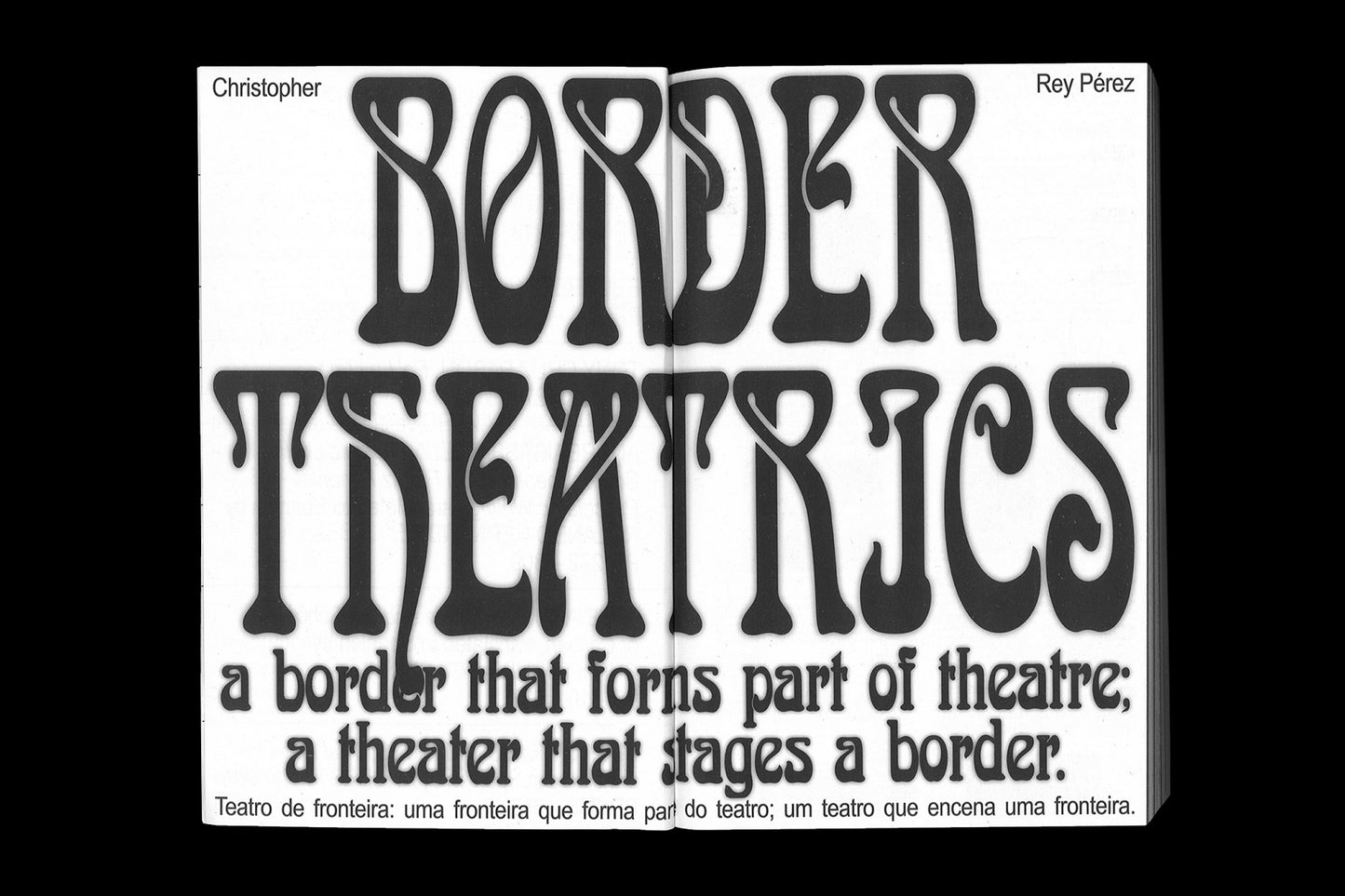 Border Theatrics (few copies left)